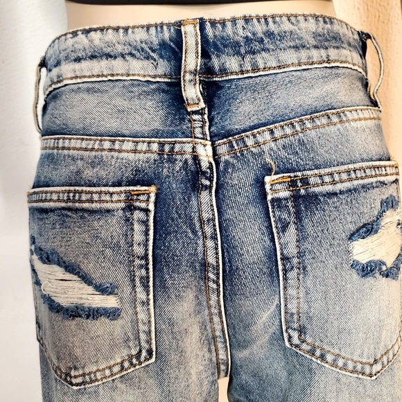 Fashion Nova Womans Jeans Medium-Wash Size 5 - Picture 9 of 14